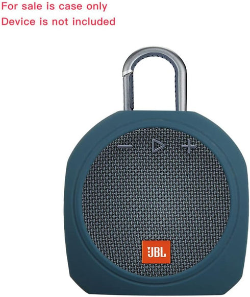 Hermitshell Silicone Carrying Case Replacement for JBL Clip 3 Portable Waterproof Wireless Bluetooth Speaker (Blue)......