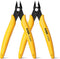 KATA 2-Pack Micro Wire Cutters, Precision Electronics Flush Cutter and Side Cutting Pliers for Electronics, Jewelry, Model Kits, Yellow...