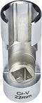 22MM (1/2"DR) Diesel Injector Fuel Line Socket Set Difficult Access Flare Nut Wrench Spanner for Wired Temperature Sensors, Thermo Switches, ABS T...