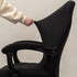 Office Chair Cover with Arm Covers - Universal Stretch Desk Chair Cover, Computer Chair Slipcovers (Size: L) - Black...
