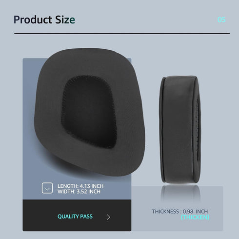 Frozen Replacement Ear Pads for Corsair Void Pro Wireless/Wired Gaming Headsets, Compatible with Corsair Void Elite PC Headset, Earpad with Soft C...