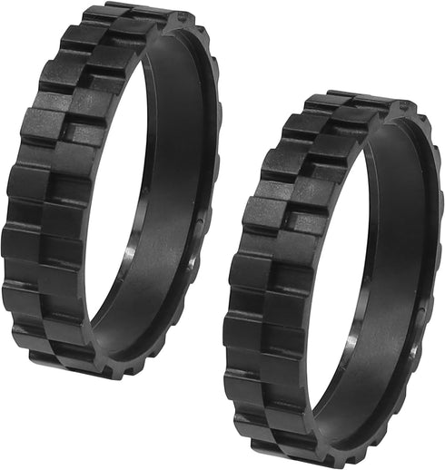 2 Pieces Replacement Tires for i-Robot Room-ba S9, j7, 500,600,700,800,900, e and i Series Models, Anti-Slip Wheel Tires Replacement Parts...