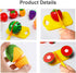 Cutting Fruits Vegetables Set, 16 Pack Play Kitchen Plastic Cutting Food for Kids Pretend Play Kitchen Toys Educational Food Toys for Children Gir...