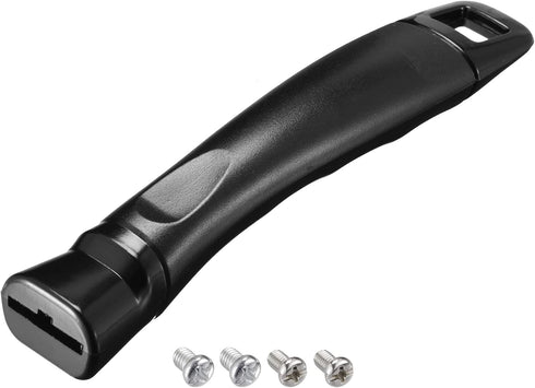 MECCANIXITY Pan Replacement Handle Black 7x1inch Nonstick Saucepan Cookware Skillet Heat-Resistant Handle with Screw...