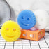 Funny Scratch Dish Smiley Sponge ? Remove Stain & Odor Honeycomb Sponge?Durable Household Kitchen Cleaning Cotton?Plastic Sponges (4PCS)...