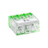 Lever Nuts Splicing Connector?for Solid and Stranded Conductors?3 Conductor with Operating levers?AWG 12-24 Transparent Housing Wire Connectors- P...