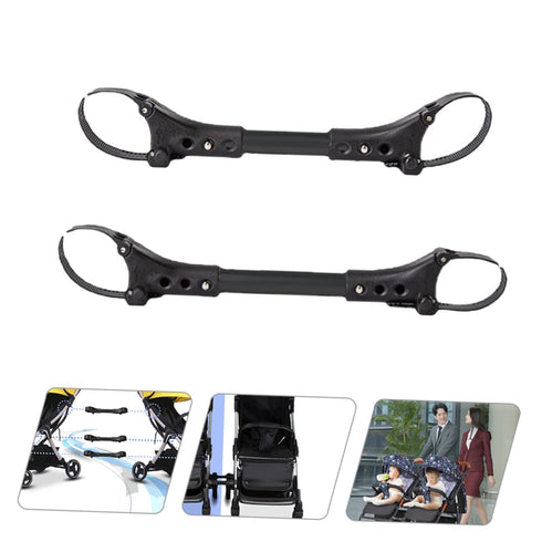 2pcs Stroller A Accessory Universal Connectors Two Double Twin Ster Outdoor Baby Sters Become Babies Professional Use Prams for Connector Single A...