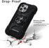 MARKILL Compatible with iPhone 13 Pro Max Case 6.7 Inch with Ring Stand, Heavy-Duty Military Grade Shockproof Phone Cover with Magnetic Car Mount ...