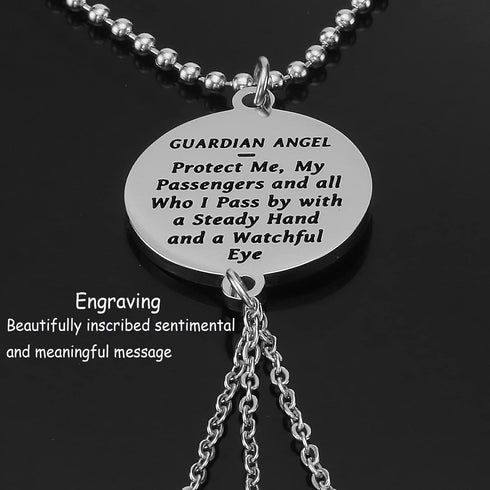 Kivosliviz Car Charm for Rear View Mirror Women Religious Car Decor Trucker Hanging for Men Rearview Mirror Charms...