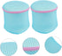 HOMSFOU 2pcs laundry bag mesh wash bag bra washing bag zipper mesh bags Travel Storage Organizer Clothing Washing Bags Wash Machine Bag polyester ...