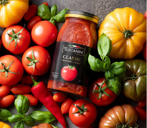 Tuscanini Classic Marinara Sauce 24.3oz (2 Pack) | Low Carb | Imported from Italy for that Authentic Italian Dinner Taste | Kosher...