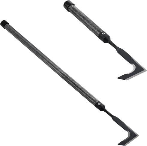 Crack Weeder, Manual Crevice Weeding Tool Weed Puller for Sidewalk Paver Deck Boards,Steel Crack Weeder Crevice Weeding Tool with Comfortable Hand...