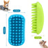 2 Pack Dog Bath Brush,Rubber Dog Shampoo Grooming Brush,Silicone Pet Wash & Massage Brushes,Dog Shower Wash Curry Brush for Long Short Hair,Medium...