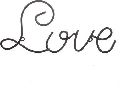 Super Z Outlet Live Love Laugh Set 3 Wall Mount Metal Wall Word Sculpture, Wall Decor...