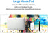 Watercolor Cool Elephant Large Mouse Pad Non-Slip Gaming Mousepad Rubber Base Keyboard Mouse Desk Mat Large Desk Mat Desk Pad Protector 31.5 x 11....