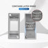 2 Way Circuit Breaker MCB Distribution Protection Box with DIN Rail, IP65 Waterproof,for Indoor and Outdoor...