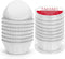 Caperci White Foil Cupcake Liners Standard Muffin Wrappers 150-Pack - Premium Greaseproof & Sturdy Cupcake Papers for Baking...