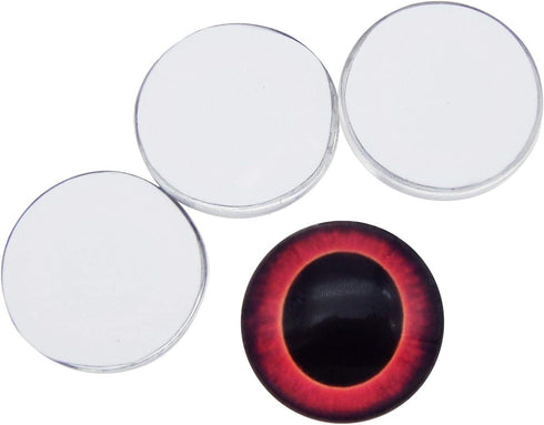 50 Pairs 8mm Glass Owl Unicorn Animal Eyes for Art Dolls Sculptures Props Masks Fursuits Taxidermy Jewelry Making Flatback...