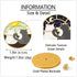 Spinner Anime Cat Enamel Pin - Rotatable Cute Couple Cats Alloy Metal Brooch Lapel Pins for Backpack Bag Jackets...