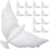 12-Pack Dove Balloons Memorial Release in Sky, Biodegradable White Angel Lanterns Funeral Party Decorations for Loss of Loved One, Celebration of ...