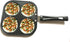 YAD Pancake Pan Burger Round Omelet Fry Pan Egg Cooker Pan Multipurpose Pancake Pan, Multicolor...