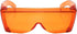 Calabria 3000 Orange Fitover Dental Safety Glasses Protection for Teeth Whitening LED Light Eye Shield Red Light Goggles Blue Light Blocking Glass...