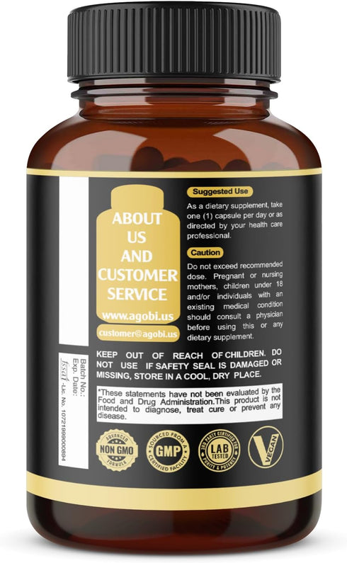 11in1 Saw Palmetto Capsules with Ashwagandha, Turmeric, Tribulus, Maca, Green Tea, Ginger, Holy Basil & More - Healthy Prostate & Hair Support - 1...