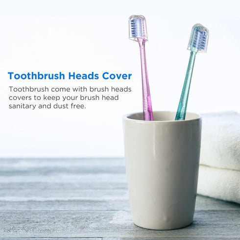 V-Shaped Orthodontic Toothbrush for Braces, Soft Bristles, 6 Count, No Interdental Brushes Included...