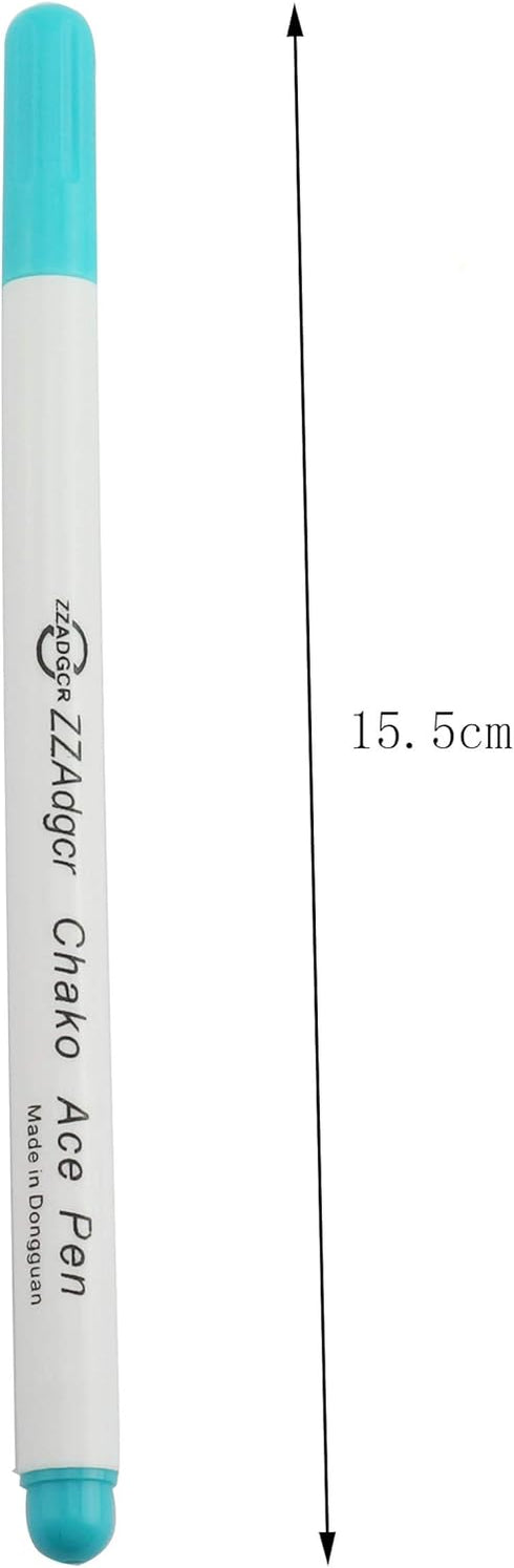 Disappearing Ink Fabric Marker Pen for Sewing Art Washable Art and Lettering 12PCS 6 Color Vanishing Air Erasable Pen...