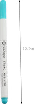 Disappearing Ink Fabric Marker Pen for Sewing Art Washable Art and Lettering 12PCS 6 Color Vanishing Air Erasable Pen...
