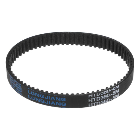 uxcell HTD5M-360 Rubber Timing Belt 72 Teeth Closed Loop Pulley Timing Belt 15mm Width, 360mm Pitch Length Synchronous Belt...