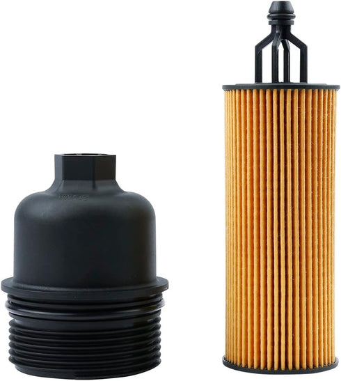 Oil Filter and Oil Filter Housing Cap Assembly , Fits For Chrysler Dodge Jeep Ram - 200, 300, Challenger, Charger, Durango, Cherokee, Wrangler,Rep...