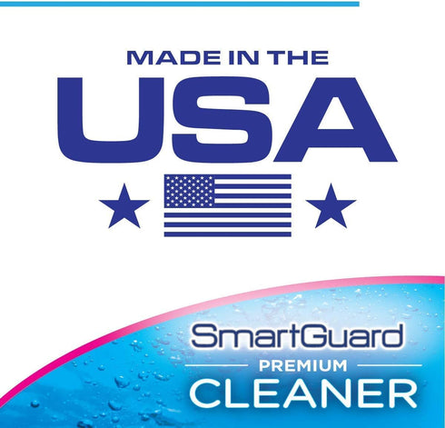 Premium Cleaner Crystals & Cleaning Case -(110 Cleanings)- Removes Stain, Plaque, & Bad Odor from Clear Braces, Dentures, Night Guards, Mouth Guar...