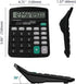 Office Desk Calculator, Cute Calculator for Kids, Basic Calculators Desktop, Dual Power Simple Financial Calculator with Big Button Large Display ...