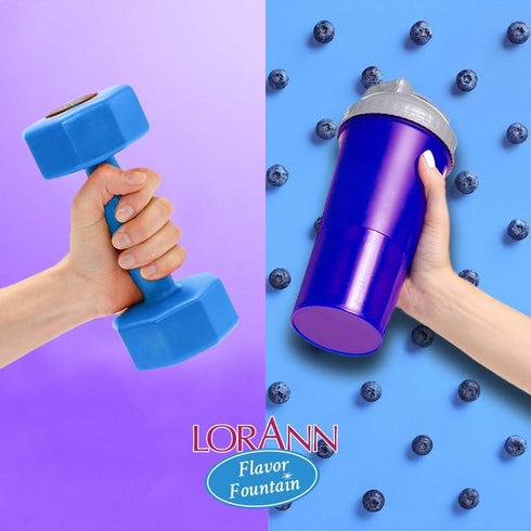 LorAnn Blueberry Flavor Fountain, 4 oz Bottle...