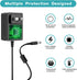 24V Power Supply, 24V 1A AC Adapter DC Power Cord for LED Strip Light CCTV Camera Bluetooth Speaker Nail Lamp Air Cleaner Massage Gun Mini Printer...