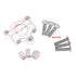 JRL 1.5" Hub 415 Chain 38mm Black CNC Adapter Fits 49cc 50cc 66cc 80cc 2 Stroke Motorized Bicycle...