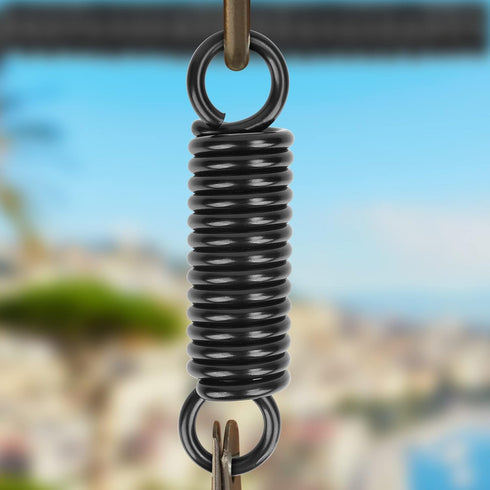 Hammock Spring Swing Hanging Hook for Chair Porch Yoga Tree Sandbag,500lbs Weight Capacity,Black...