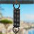 Hammock Spring Swing Hanging Hook for Chair Porch Yoga Tree Sandbag,500lbs Weight Capacity,Black...