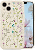 RALEAVO Floral Case for iPhone 13, Flower Branch Pattern Design Cute Cover Case for Girls Women Slim Thin Soft Silicone Shockproof Anti-slip Phone...