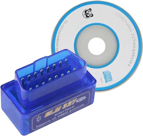 JOYING ELM 327 V2.1 Bluetooth Vehicle Diagnostic Tool OBD2 OBD-II ELM327 Car Interface Scanner Works On Android......