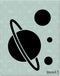 Stencil1 Saturn and Planet Stencil, Space Stencils 8.5 x 11 Inches for Painting, Wall Art, DIY at Home and Used for Decor, On Fabric, Glass, T-Shi...
