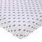 NoJo Lightning Bolt Black and White Nursery Fitted Crib Sheet...