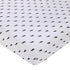NoJo Lightning Bolt Black and White Nursery Fitted Crib Sheet...