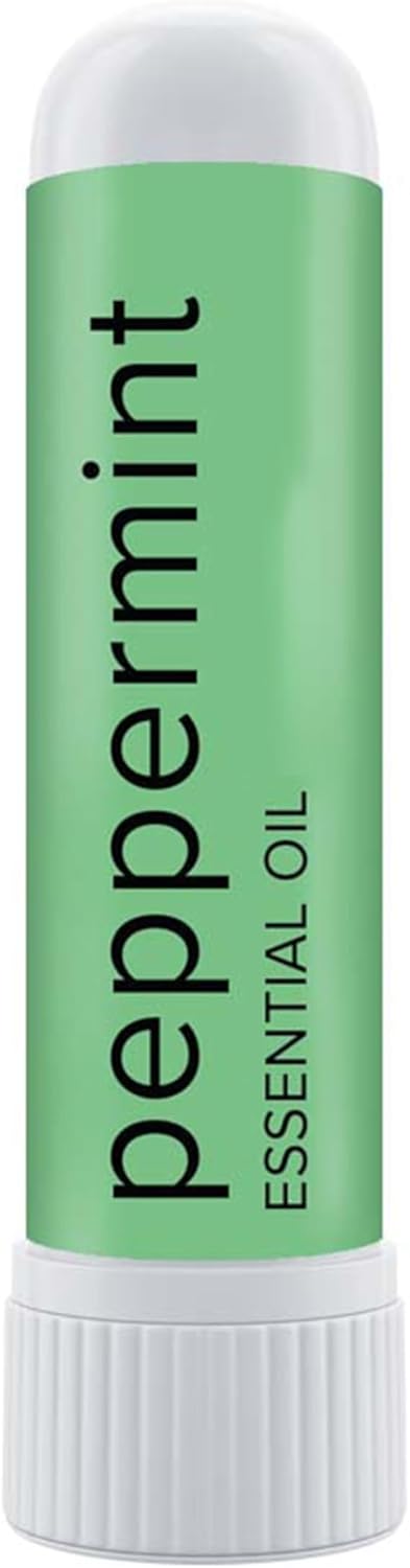 MOXE Peppermint Essential Oil Nasal Inhaler, Therapeutic No-Mess Aromatherapy, Cooling, Refreshing, Invigorating, Uplifts Mood and Positivity, Pur...