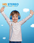 Kids Headphones Wired Toddler Headphones with Microphone, Over-Ear Headphones, 85/94dB Volume-Limiting, 3.5mm Jack, Foldable On-Ear Design - Safe ...