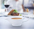 HIC Kitchen Gravy Boat, Fine Porcelain, 8-Ounce...