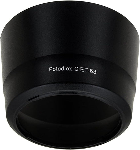 Fotodiox Lens Hood Replacement for ET-63 Compatible with EF-S 55-250mm f/4-5.6 IS STM Lens...