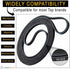 661570 Dryer Drum Belt by Seentech, Compatible with Whirlpool & Kenmore Dryers - Replaces Part Numbers 661570V AP5983729 3387610 3389728 3393999 339728 661570VP PS11722115