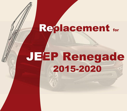 OTUAYAUTO Replacement for JEEP Renegade 2015-2021, Rear Windshield Wiper Blades - Factory OEM Style: 68256590AA...